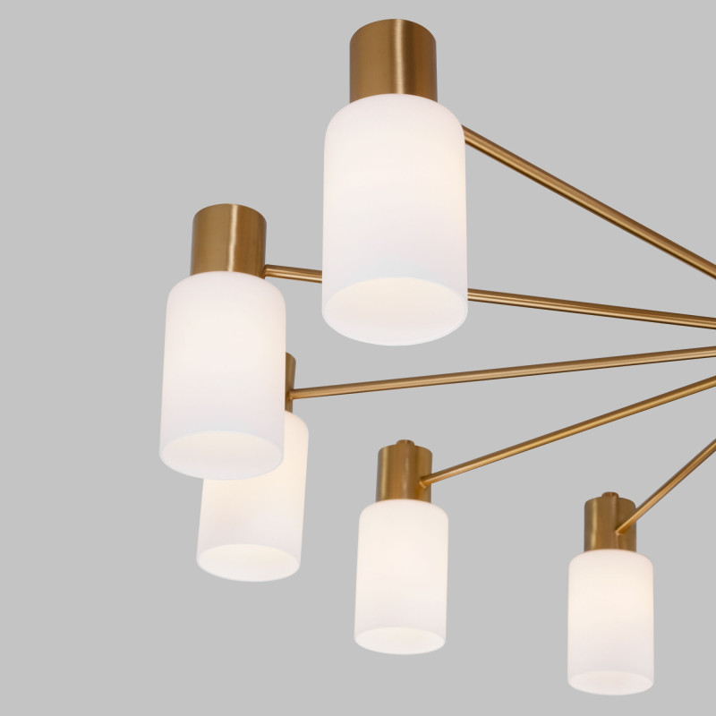 Люстра на штанге Eurosvet 70160/12 латунь Smart