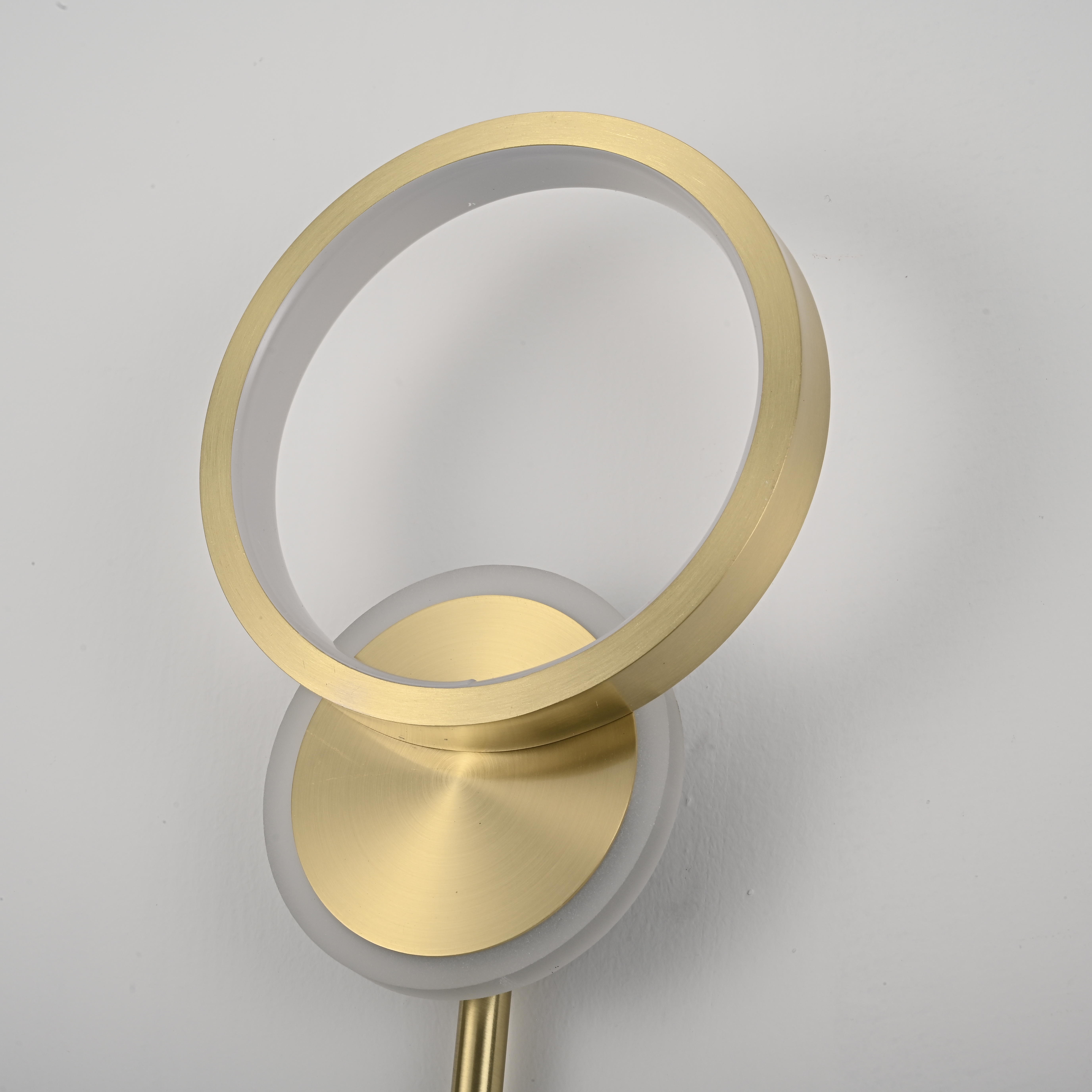 Настенный светильник ZINGY D Brass by ImperiumLoft