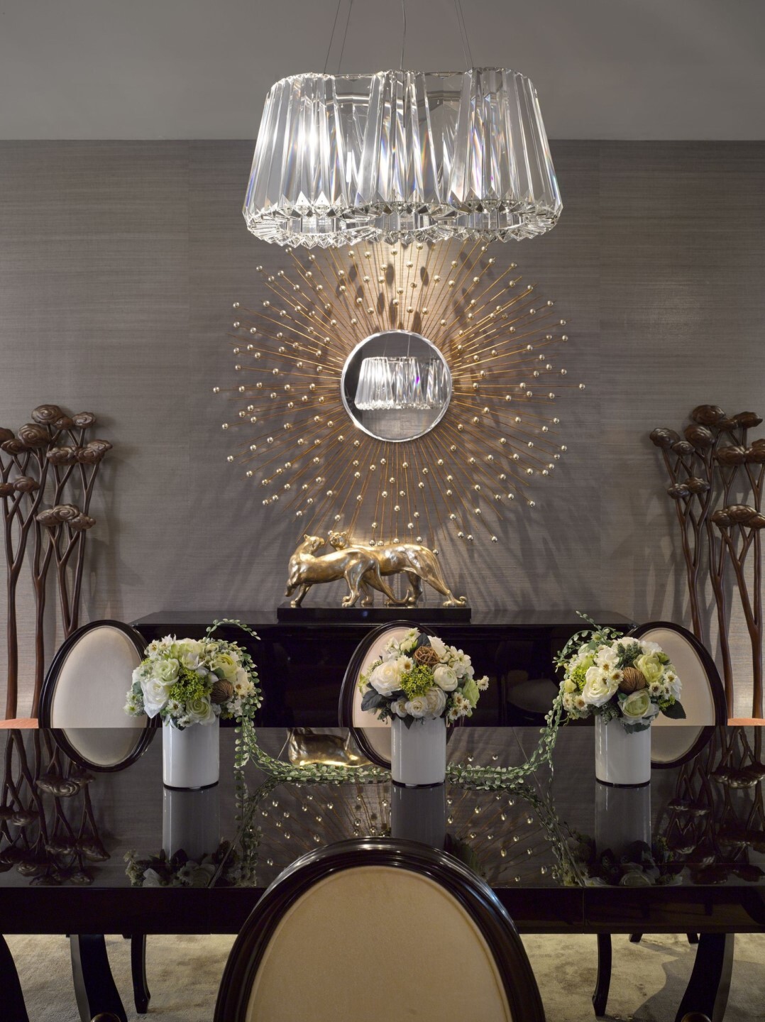 Подвесной светильник LASVIT Glitters Triple Подвесной светильник LASVIT Glitters Triple