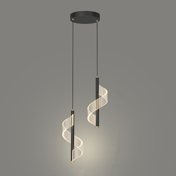 Подвесной светильник ORNELLA DUO Black by ImperiumLoft