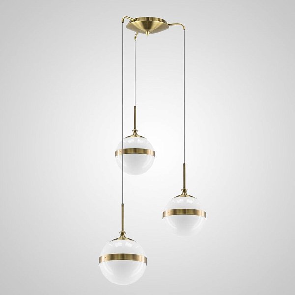 Подвесной светильник GIRA ONE L3 Bronze by ImperiumLoft