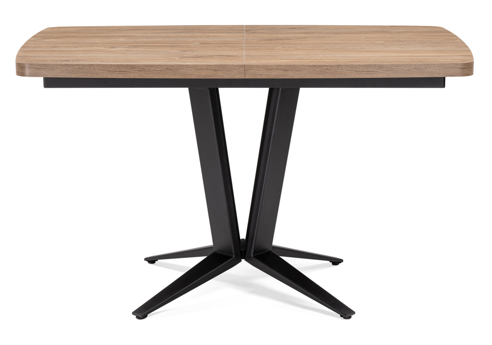 Стол деревянный Woodville Хасаф дуб канзас / черный 528470