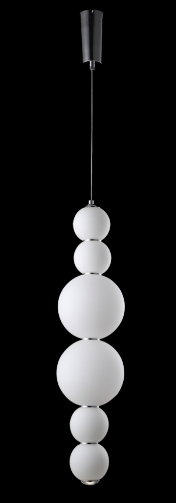 Светильник подвесной Crystal Lux DESI SP6 CHROME/WHITE