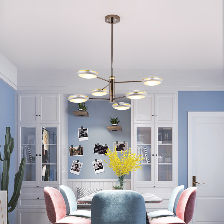 Люстра на штанге DRAMMEN D120 Black by ImperiumLoft