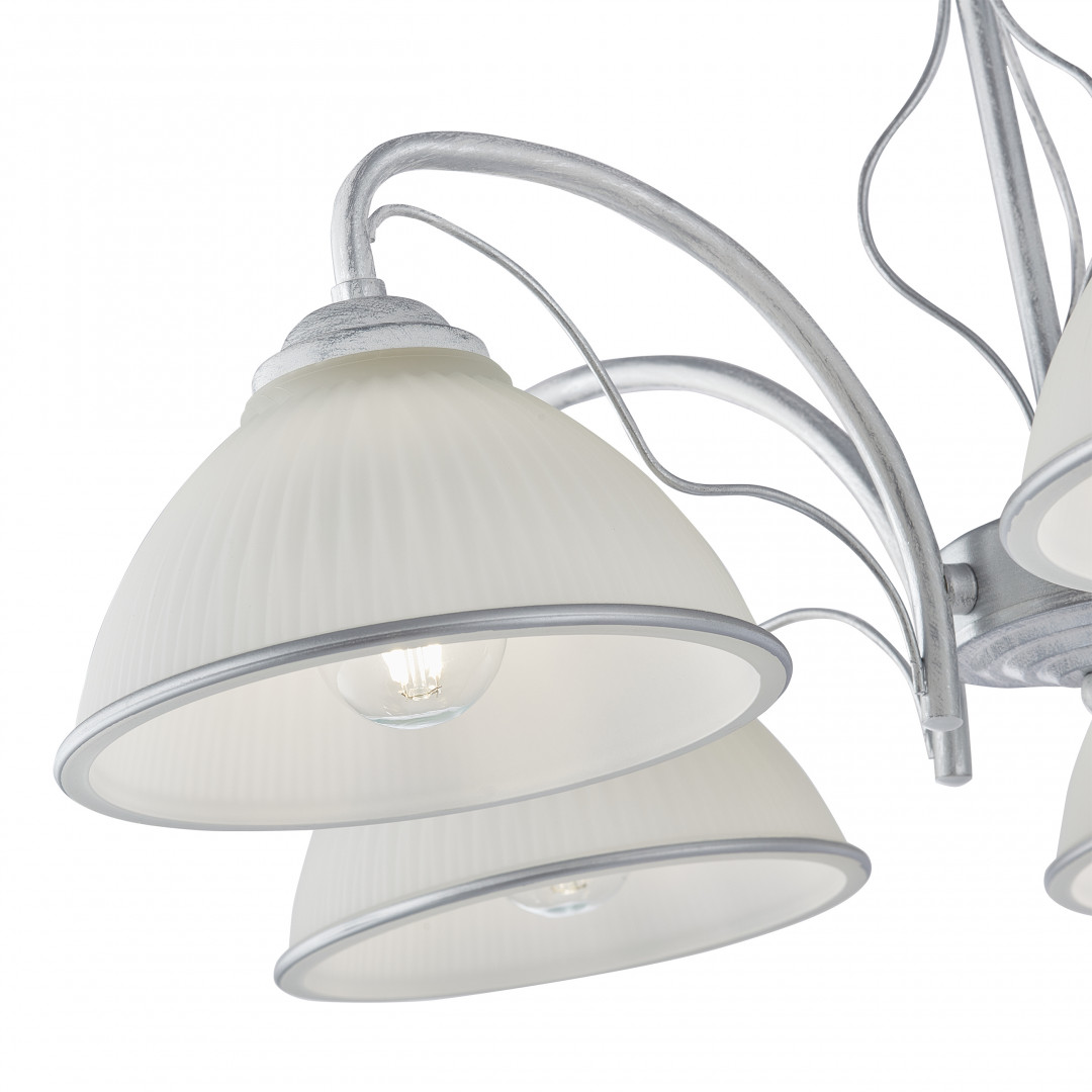 Люстра подвесная с плафонами 337207/5 WT+SL Arte Milano