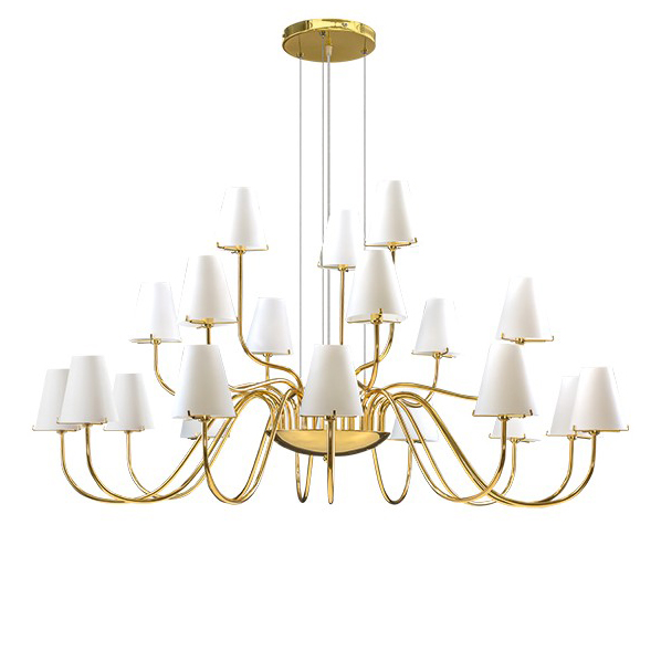 Люстра INNIS CH D125 Gold by ImperiumLoft