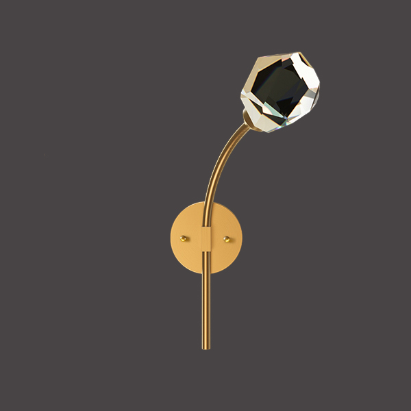 Настенный светильник CRISTEL C WALL L23 Right Brass by ImperiumLoft