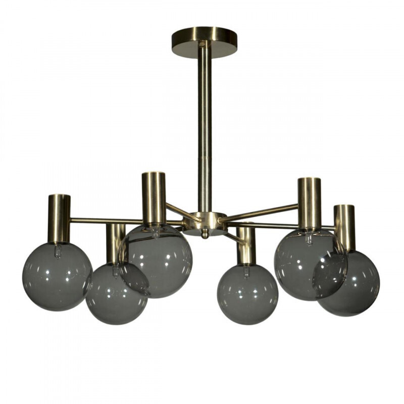 Люстра на штанге LOFT IT 10045/6 Gold