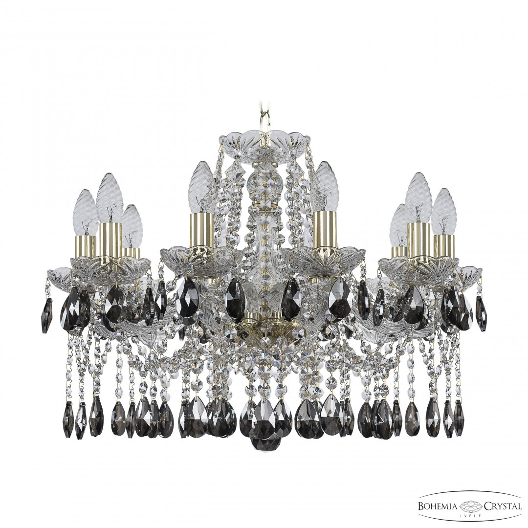 Люстра хрустальная 1413/10/200 Ni K781 Bohemia Ivele Crystal