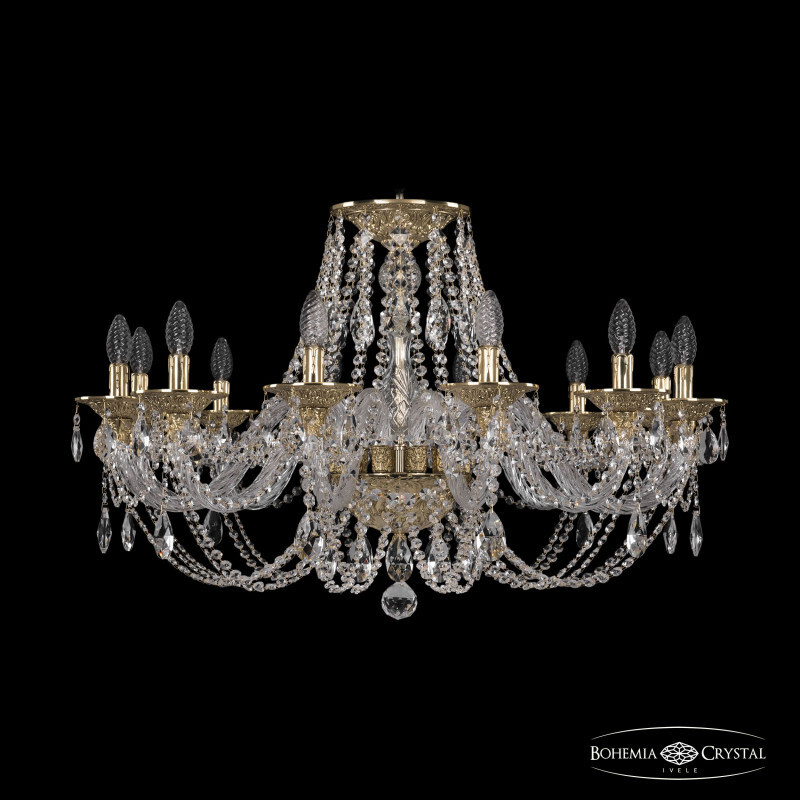 Подвесная люстра Bohemia Ivele Crystal 16106/12/300 G
