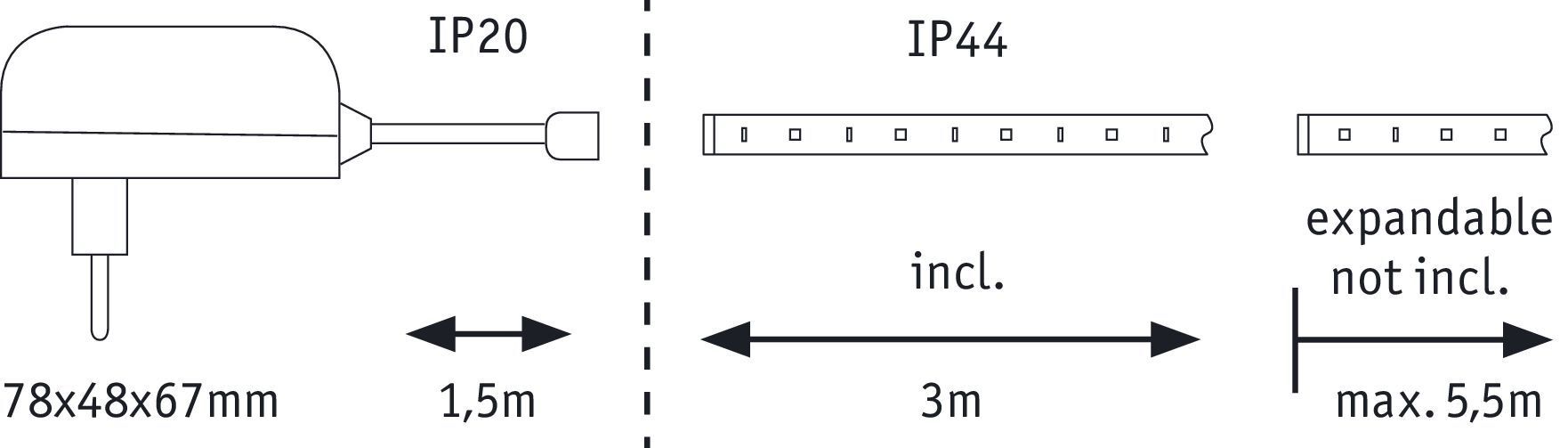 Лента светодиодная Paulmann 79873