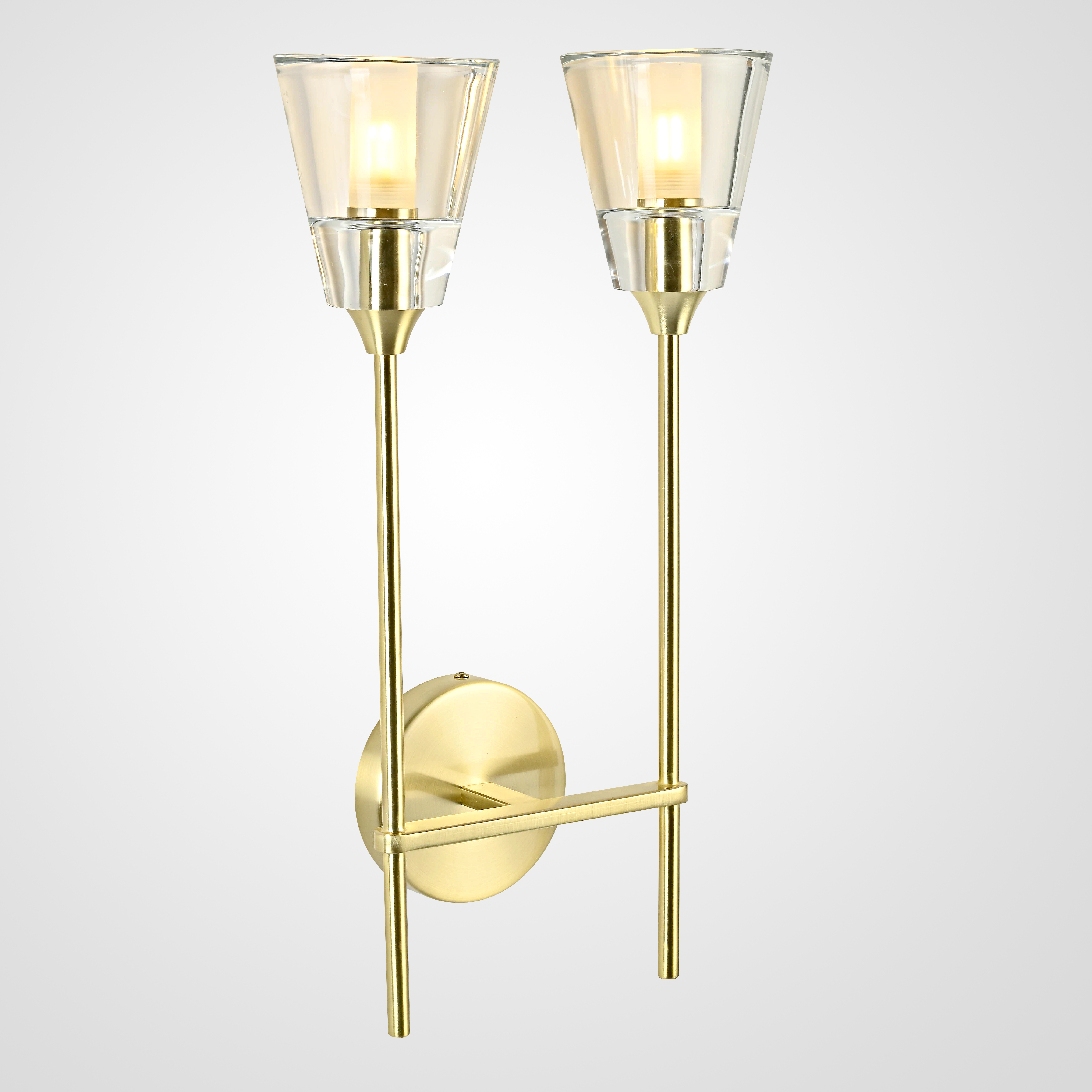 Бра Rh Torche De Verre Double Wall Lamp By Imperiumloft