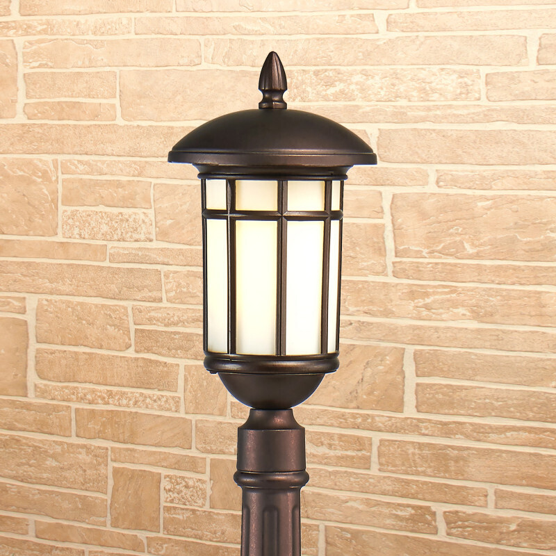 Садовый светильник Elektrostandard Lepus F кофейное золото (GL 1016F)