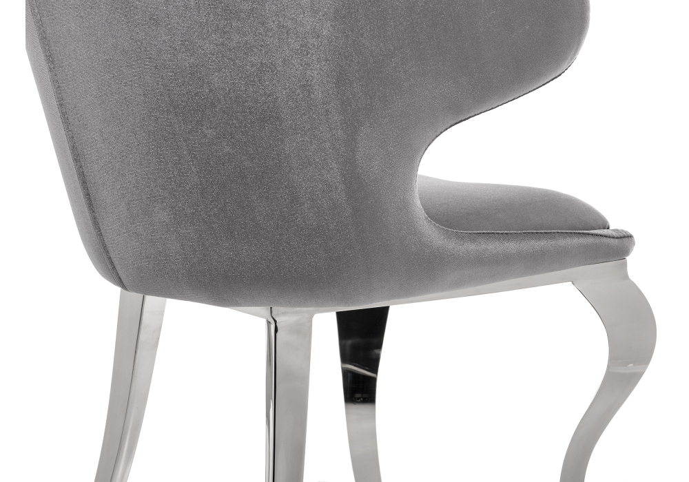Стул Woodville Erica серый 11393