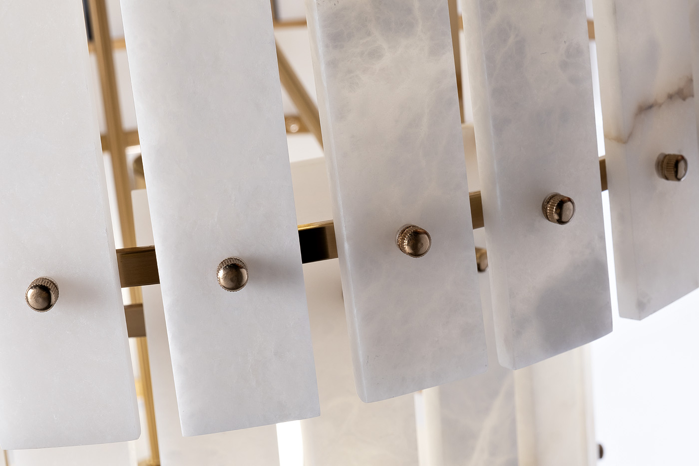 Люстра подвесная мраморная Garda Decor 20MD90951