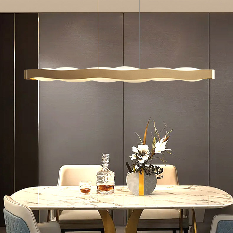 Подвесной светильник MALIKA LONG L120 Brass by ImperiumLoft