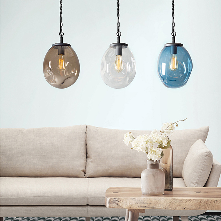 Подвесной светильник GLASSBALL 4 B Beige by ImperiumLoft