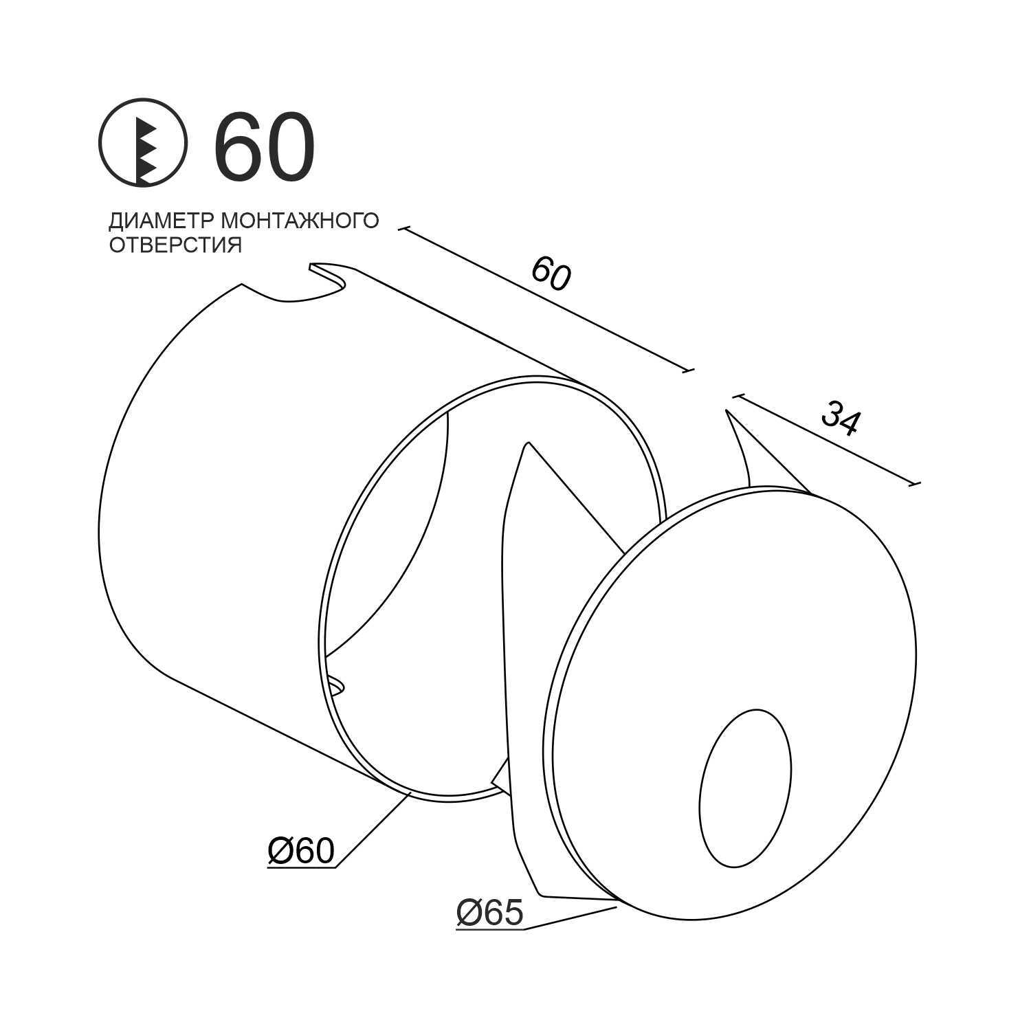 Встраиваемый светодиодный светильник для стен и ступеней Ledron BG-0020CR Встраиваемый светодиодный светильник для стен и ступеней Ledron BG-0020CR