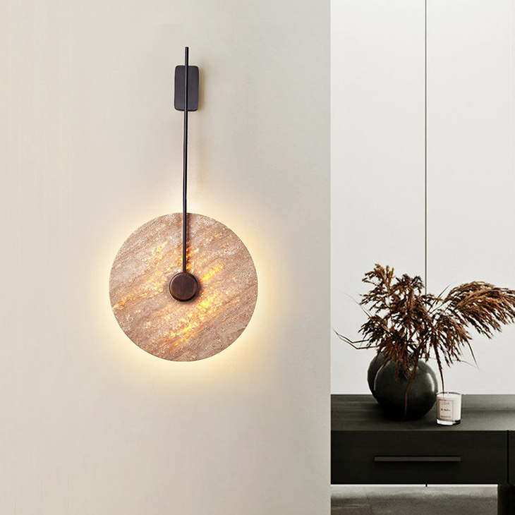 Настенный светильник JOAR D50 Brass by ImperiumLoft