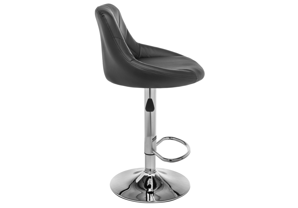 Барный стул Woodville Curt черный 1414