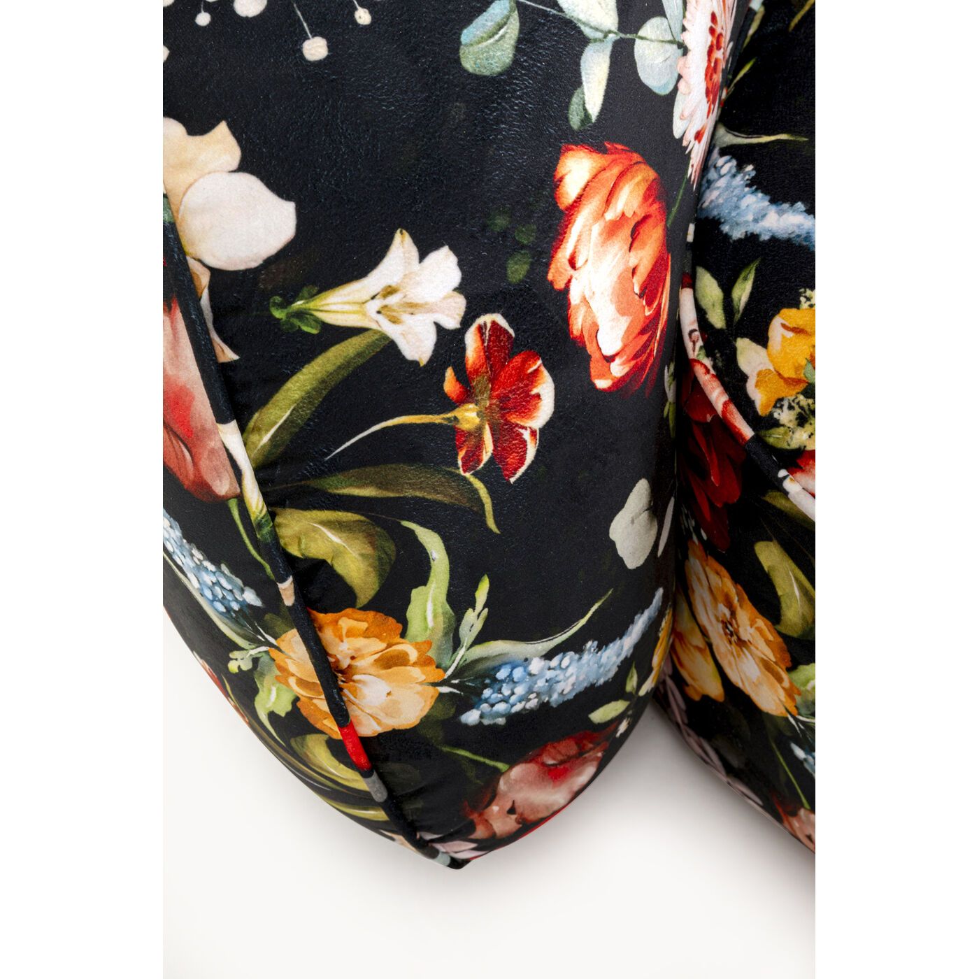 Диван Wonder Flowers Schwarz 250cm KARE 71391