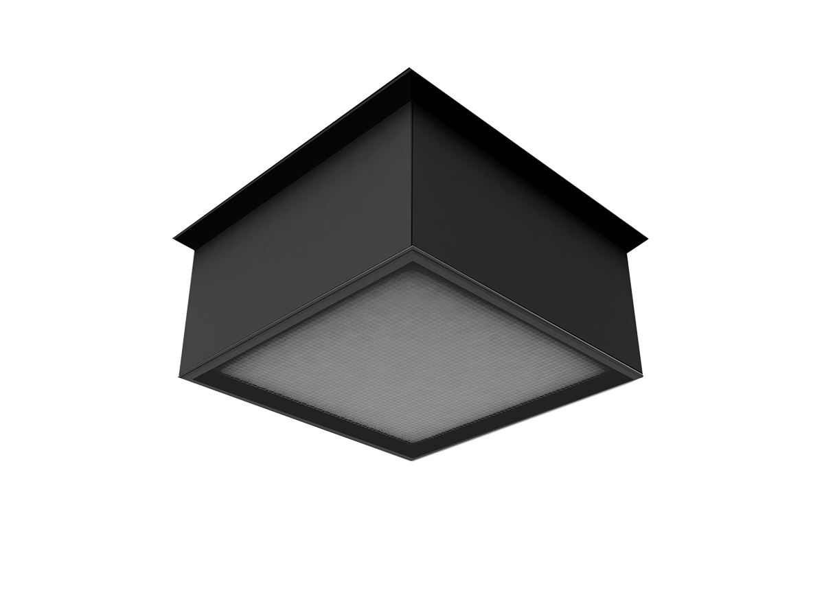 Светодиодный светильник для грильято Donolux DL18015SQ15NW1A.100 RAL9005