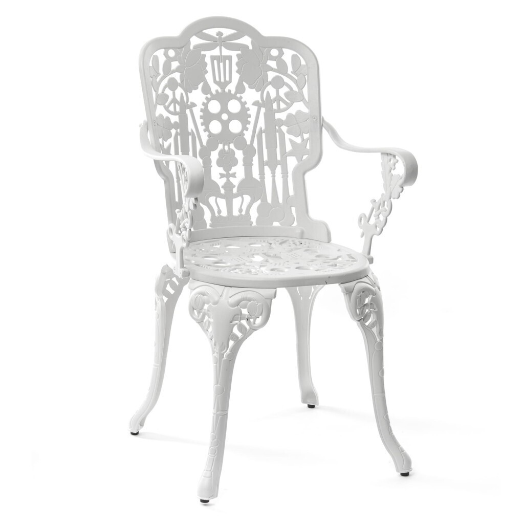 Стул Seletti Aluminium White 18684 BIA