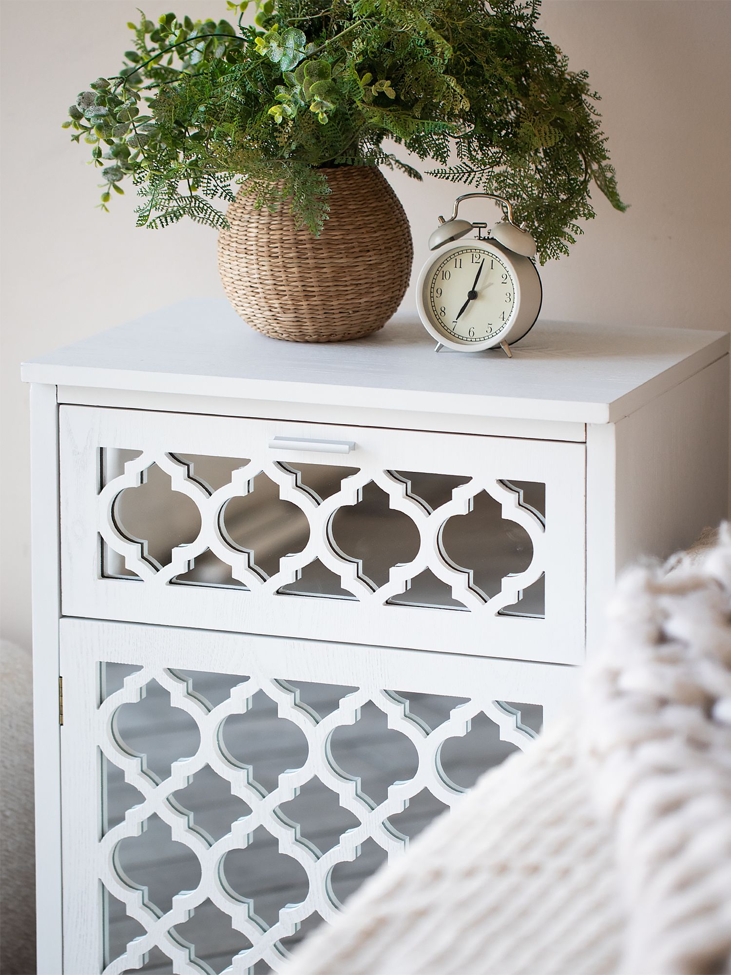 Тумба с ящиком и дверцей Glasar 39-100