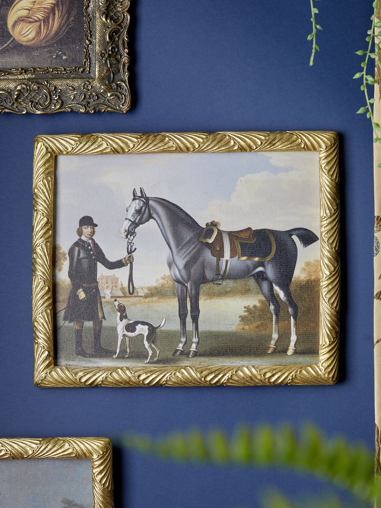 Картина настенная под старину Лошадь, масло Glasar 28-675