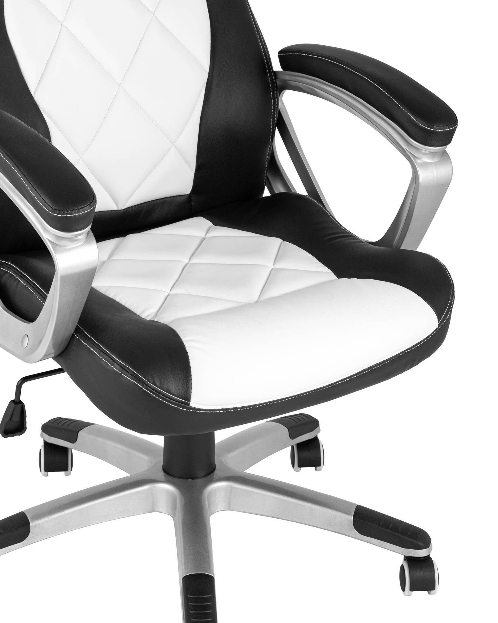 Кресло игровоеs Continental белое TopChairs