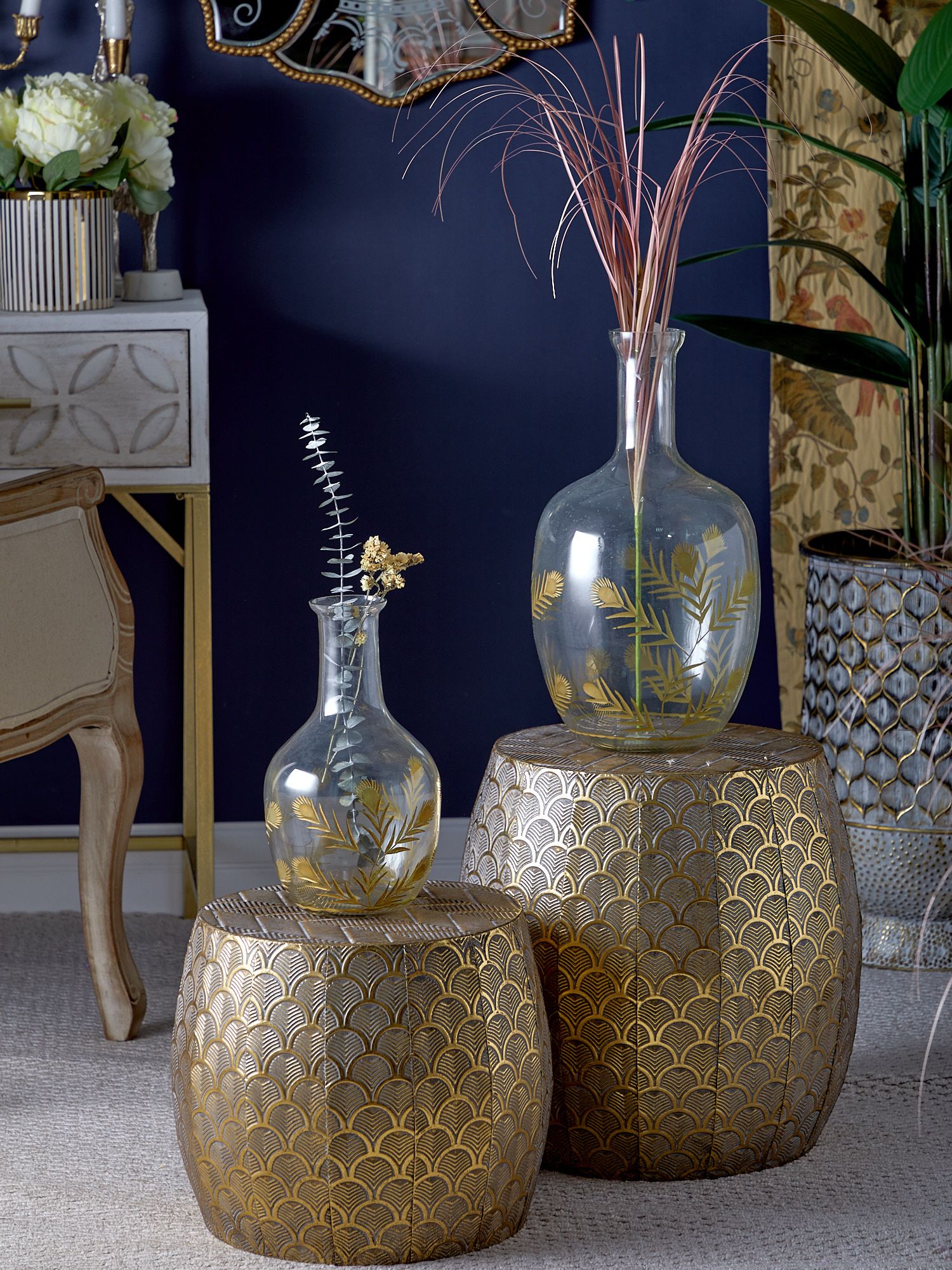 Ваза Флора Glasar 77967-DS