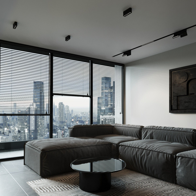 Накладной светильник Elektrostandard 25108/LED 10W 4000K черный