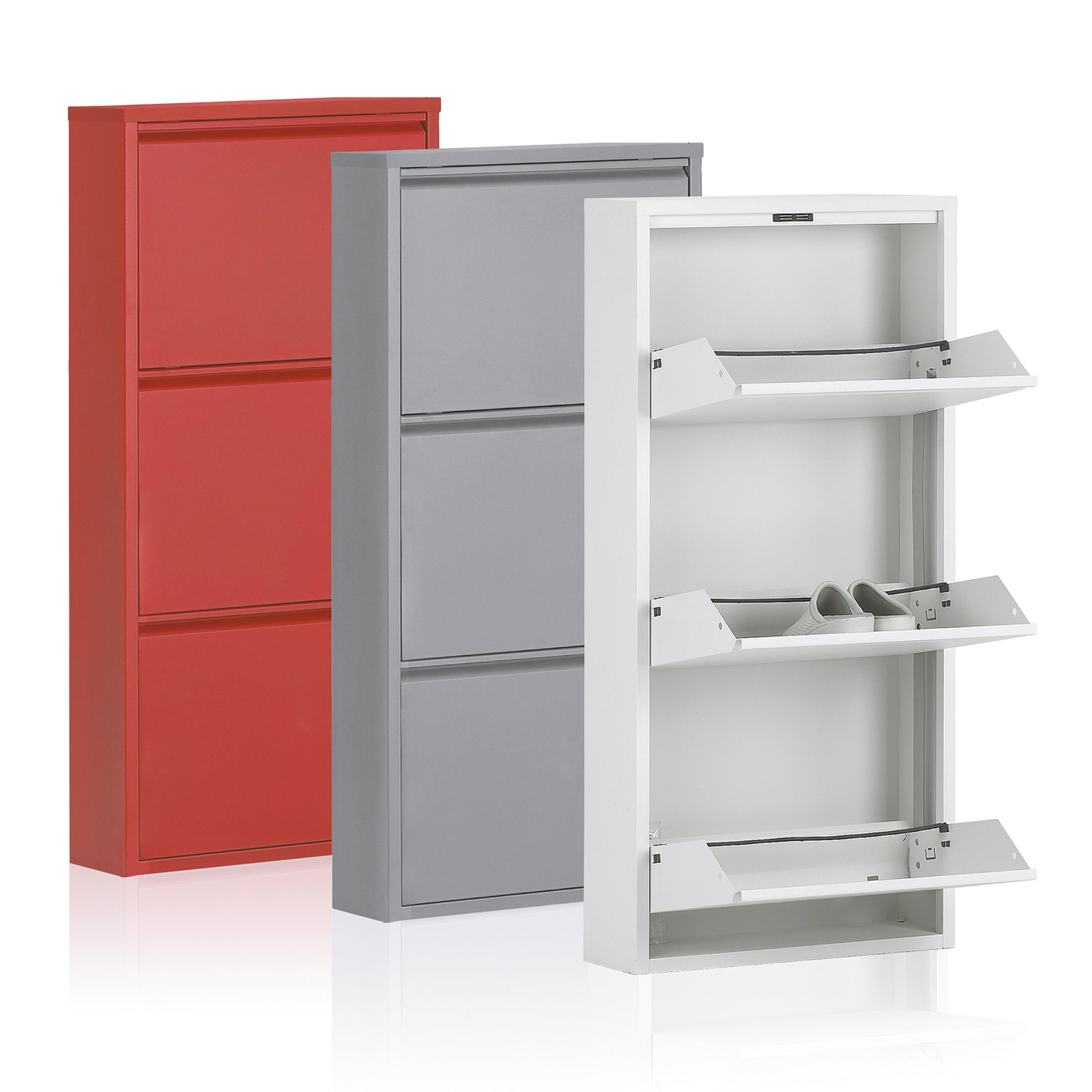 Тумба для обуви Zapatero белая La Forma (ex Julia Grup)