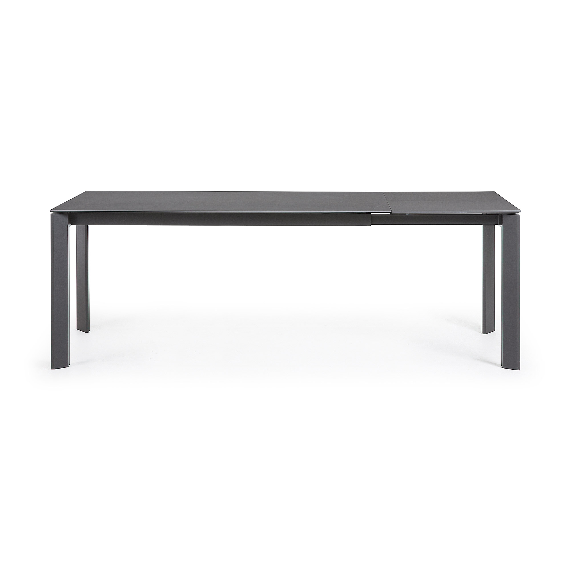 Стол Atta 160 (220) x90 графит керамический La Forma (ex Julia Grup)
