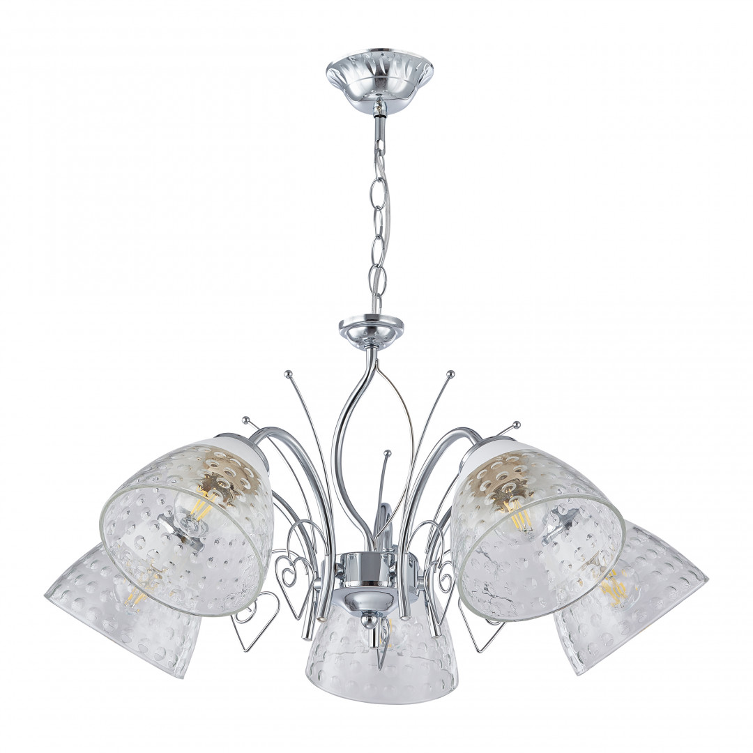 Люстра подвесная с плафонами 337156/5 CR Arte Milano