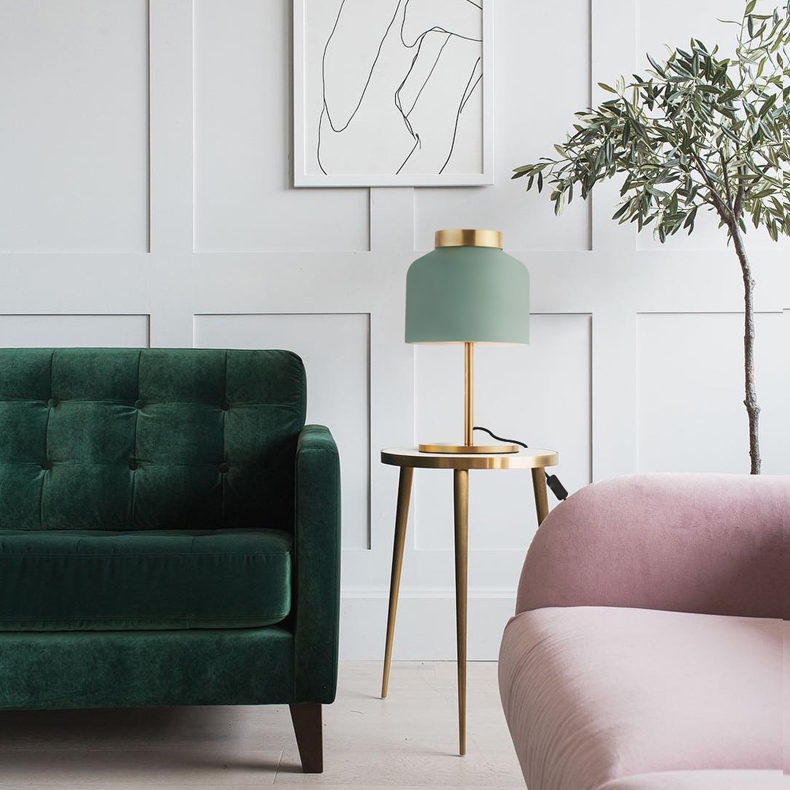 Настольная лампа REIT WALL Blue by ImperiumLoft