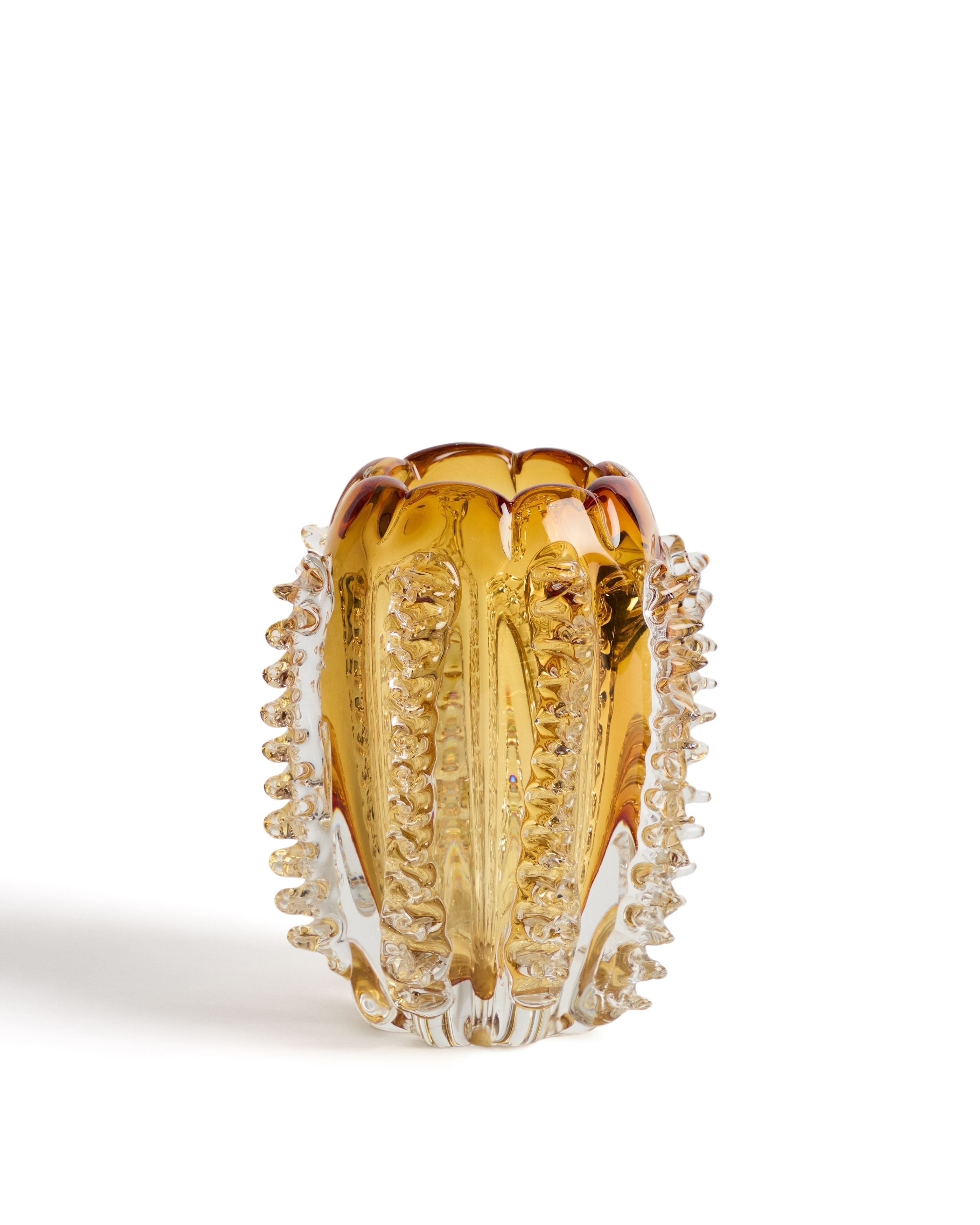 Оранжевая стеклянная ваза Nicora, 23 см La Forma 481831