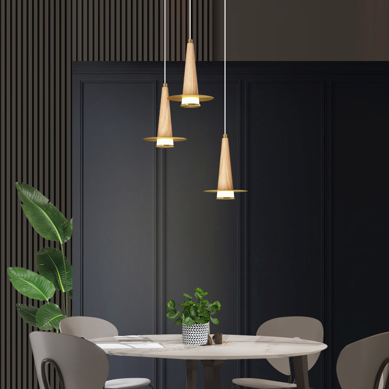 Подвесной светильник CURTISS MORE L3 Brown Планка by ImperiumLoft