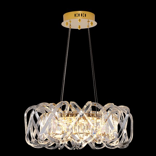 Подвесная люстра KARLENA D55 Transparent by ImperiumLoft