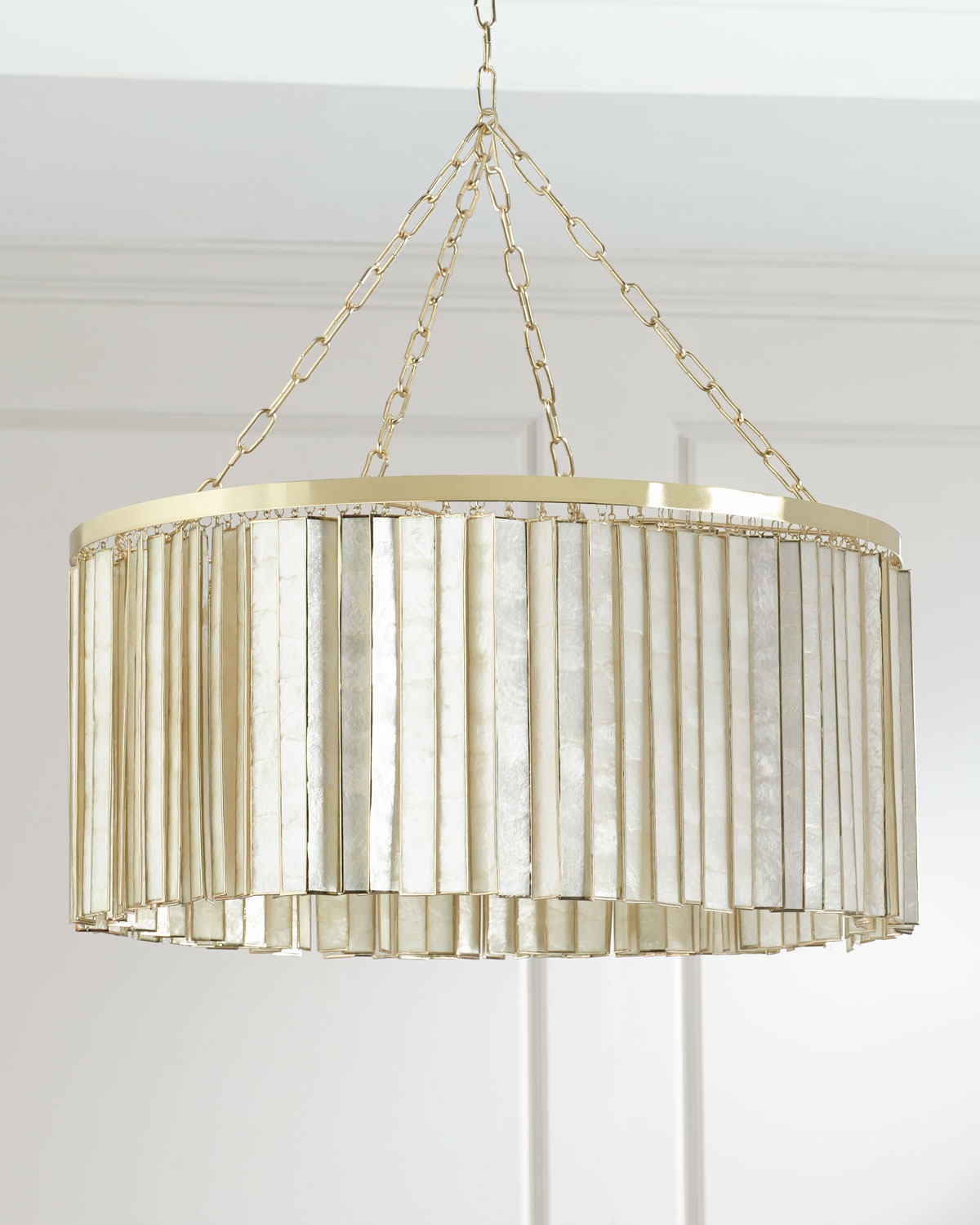 Круглая золотая люстра Фресно Louvre Home LHLCH201023SWL