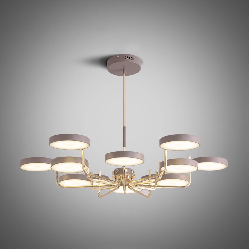 Подвесная люстра TAVIS D115 Gray by ImperiumLoft