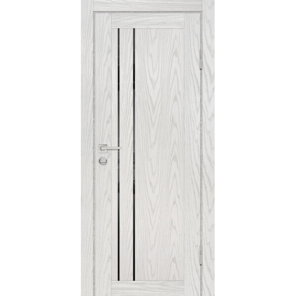 Межкомнатная дверь Graf PSM-10 черный лакобель Дуб скай бежевый (2000 х 700)