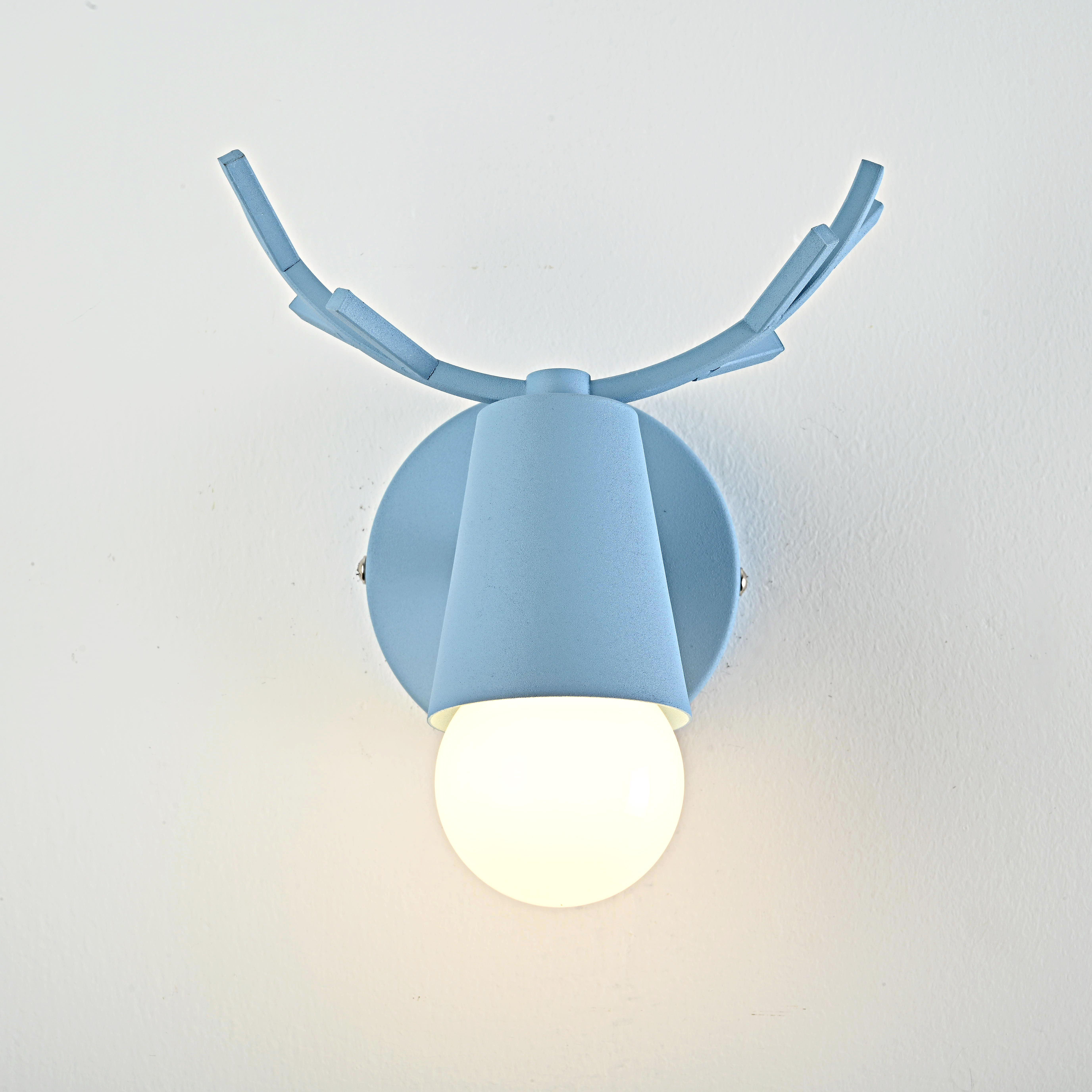 Бра С Рожками Deer A Blue By Imperiumloft