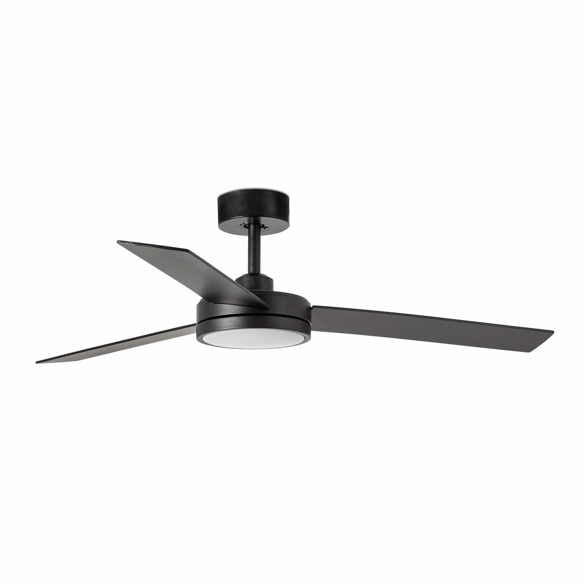 Потолочный вентилятор с освещением Barth 1320 мм черный 24W Faro