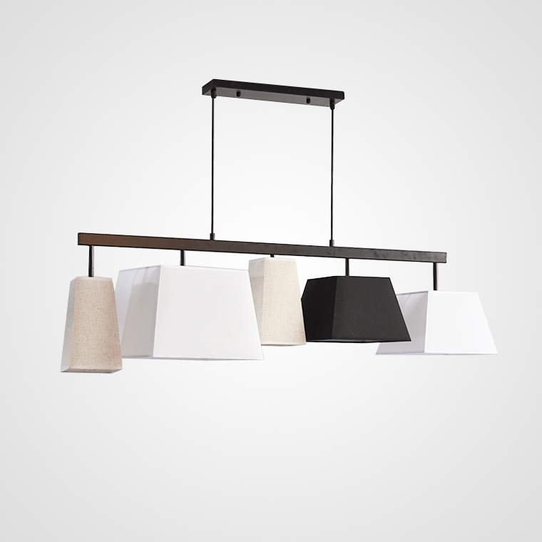 Подвесной светильник Parecchi Black L117 Square section by ImperiumLoft