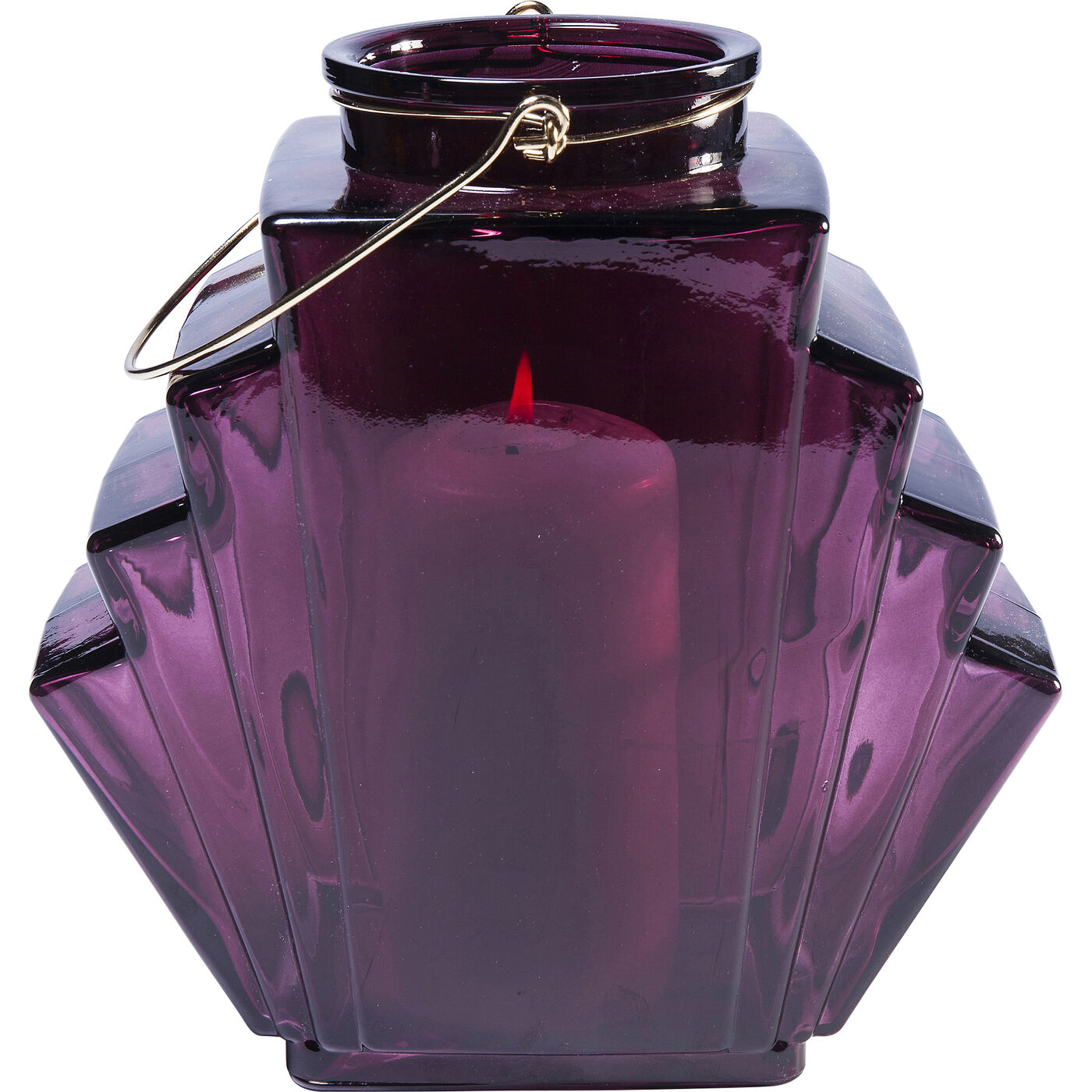 Подсвечник Noble Wire Purple 12 см KARE 61235