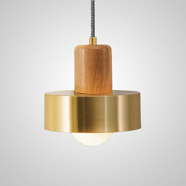 Подвесной светильник WICKLOW D20 Light brown by ImperiumLoft