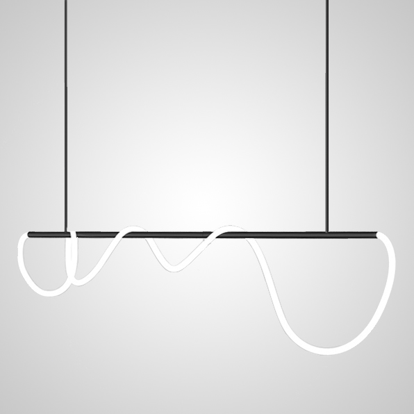 Подвесной светильник GLORIFY BLACK LONG L110 by ImperiumLoft