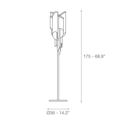 Торшер Terzani Stream
