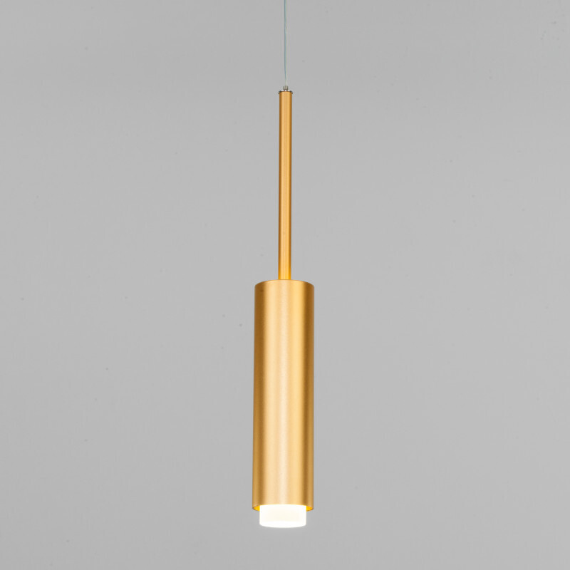 Подвесной светильник Eurosvet 50203/1 LED матовое золото